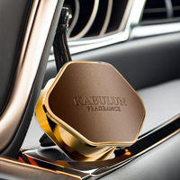 Désodorisant personnalisé pour voitures Diffuseur d'arômes moderne et luxueux avec parfum solide Diffuseur de parfums pour climatiseurs de voitures en boîte