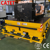 Carro Eléctrico de Riel para Carga Pesada de 5 Toneladas, Equipo de Manipulación con Tracción sobre Rieles para Transporte de Componentes Industriales