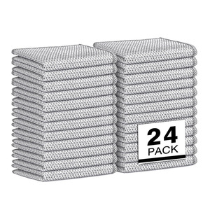 Steel Wool Soap Pads 24 Pack Kitchen Cleaning Dishcloth Single Double Layer <b>Silver</b> <b>Wire</b> Mesh For Pots And Pans - Product Image 1