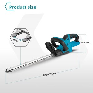 <span class=keywords><strong>Taille</strong></span>-haie électrique pliable rechargeable, cisailles de <span class=keywords><strong>taille</strong></span> à une main en forme de boule, outil de jardinage et d'aménagement paysager - Product Image 4