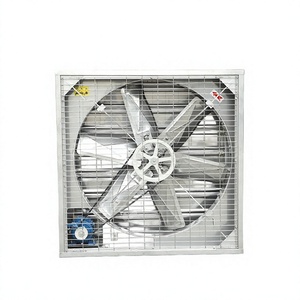 Ventilador axial de pared Phuong Linh de 48 pulgadas en chapa galvanizada, 2900 RPM, con rodamientos de bolas, color plateado, AC/DC 220V 380V 400V - Product Image 1
