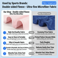 Spot Cross-border Bath Towels, Cloaks, Hooded Towels, Absorbent Solid Color Adult Beach Surfing Cloaks
