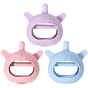 Mordedores de Silicona Suave para Bebés, Libres de BPA, Diseño de <span class=keywords><strong>Tortuga</strong></span>, Fácil Agarre para Masticar y Jugar - Product Image 2