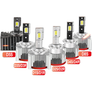 La plus nouvelle ampoule de phare LED série <span class=keywords><strong>D</strong></span> couleur 6500K remplace les lampes au xénon <span class=keywords><strong>d</strong></span>éconnexion facile y compris D1s D2s D2R D3s D4s D4R D5s D8s - Product Image 6
