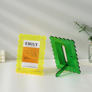 Bán buôn sò điệp khung 5x7 inch vỏ sò Acrylic khung ảnh từ khung hình với vỏ sò cạnh cho hiển thị hình ảnh - Product Image 6