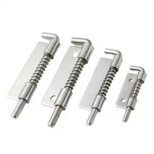 Industrial Furniture Stainless Steel Spring bolt lock latch hinge