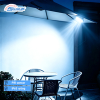 Lámpara Solar de Jardín para Exteriores, Impermeable, con Sensor, Luz de Seguridad para Caminos, Vallas y Terrazas, con Paneles Solares