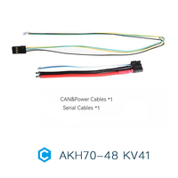Actuador CubeMars AKH70-48 KV41, Motor BLDC con Torque de 190 Nm, Controlador Integrado, Caja de Engranajes 48:1, Doble Codificador para Brazo Robótico Humanoide