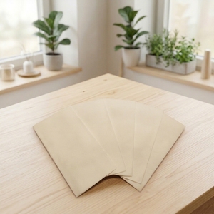 <span class=keywords><strong>Tovaglioli</strong></span> da Cena in Bambù Personalizzati, Assorbenti, 40x40cm, 2 Veli, 8 Pieghe, Effetto Lino, con Sacchetto per Ristoranti, Matrimoni, Catering - Product Image 3