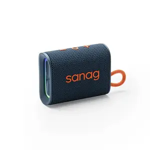 Sanag M13s Tecido Strong Bass RGB IPX7 À Prova D 'Água Portátil Bluetooth Wireless Speaker