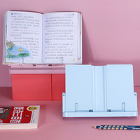 Tenwin 7500 Nouveau produit Support de livre en plastique mains libres pour la lecture Support de livre réglable Porte-livre