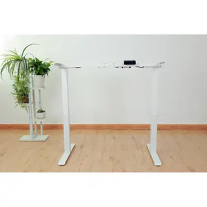 China Factory Electric Stand Up Desk Frame Height Adjustable Automatic Sit Stand Desk