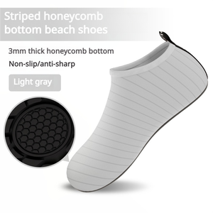خصم فائق على أحذية الشاطئ سريعة الجفاف طبقة الفضاء العلوية نسيج العسل الوحيد أحذية المياه تنفس وسريعة التجفيف - Product Image 1
