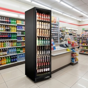 Refrigerador Vertical NE-380B Slim de 380L con Una Puerta, Enfriamiento por Circulación de Aire, Ahorro de Energía, para Bebidas - Product Image 5