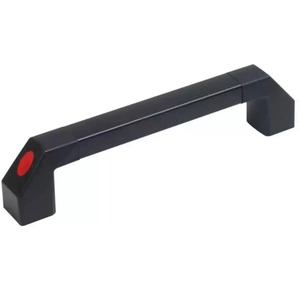 Contemporary CNC Door Pull Handle Square Machine Aluminum Alloy <b>Silver</b> Industrial Handle for Workshop for <b>Drawer</b> - Product Image 2