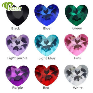 سدادات شرجية معدنية للاستمناء الذكري والأنثوي، سدادة من الفولاذ المقاوم للصدأ مع حجر كريم، سدادة شرجية على شكل قلب من سبائك الألومنيوم - Product Image 3