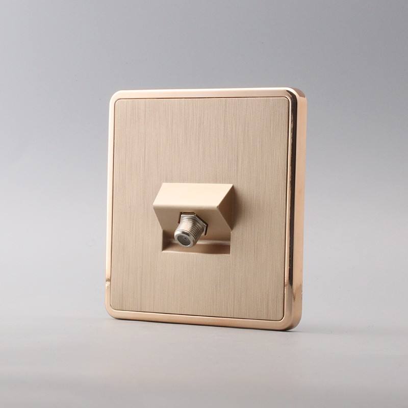 BS UK Standard Wholesale Price Big Panel Brushed PC Drawing Process Material 16A 13A 220V-250V Wall Switch Socket