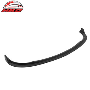 Convient pour Infiniti G37 Coupé 2 portes 2007-2009, lèvre de pare-chocs avant style MDA V2, non peinte, noire - Product Image 4