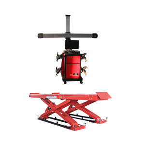 CHENTUO CT608 Double Cylinder Scissor Hydraulic Car Lifter 4000kg Capacity for Workshop Use Factory Priced on Sale - Product Image 1