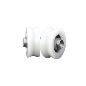 Rodillos para Puertas Plegables de Acero para Rodamientos 695RS Suministrados por el Fabricante + Ruedas de Riel en Forma de V de POM de 12,3*20*8 mm para Puertas Correderas - Product Image 2