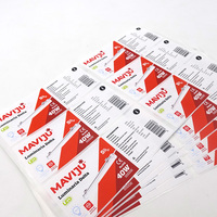 Logo publicitaire personnalisé Pvc produit créer des étiquettes de codes-barres vente en gros Qr Code vinyle autocollants imperméables impression
