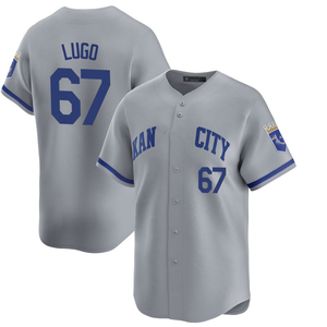 Jersey Baseball Custom Kansas City Road Limited 2025 Pria Wanita, Bordir Jahit, Seragam Remaja dengan Logo - Product Image 6