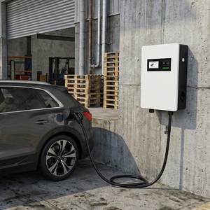 สถานีชาร์จรถยนต์ไฟฟ้าแบบติดผนังสำหรับใช้ในบ้าน รุ่นใหม่ CE Commercial 40kW ชาร์จเร็ว รองรับหัวชาร์จ GBT CCS1/CCS2 แบบหัวเดียว - Product Image 3