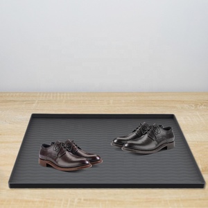 Hot Sale Under the Sink Silicone Mat Waterproof Silicone Mat Drain Hole Anti-slip Cabinet <strong>Liner</strong> for Bathroom Kitchen Sink Mat - Product Image 5