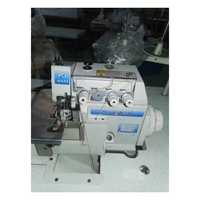 Brand New Kingtex UH9000 Ultra High Speed Overlock Sewing Machine Four Thread Three Thread Industrial Overlock Sewing Machine