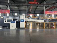 Machine d'impression flexographique automatique pour boîtes en carton ondulé, avec fonction de découpe rotative, pliage et collage