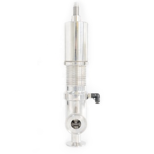 Thép không gỉ khí nén vệ sinh an toàn Van điều khiển bằng tay Điện áp cứu trợ phát hành van - Product Image 6