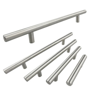 Xử lý và núm <span class=keywords><strong>10mm</strong></span> & 12mm đường kính thép không gỉ 201 & 304 lớp t thanh đồ nội thất và tủ bếp tủ xử lý - Product Image 1