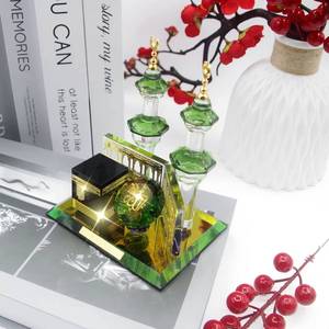 Calendario Islámico Giratorio con Cristales, Adorno de Cristal para el Festival Musulmán Mubarak - Decoración de Ramadán - Product Image 1