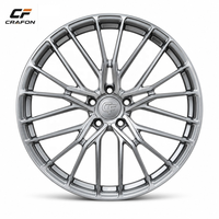Jantes en alliage forgées monobloc concaves CF 130 mm PCD 20 pouces, compatibles avec les voitures particulières GTR R35 MK4 C8
