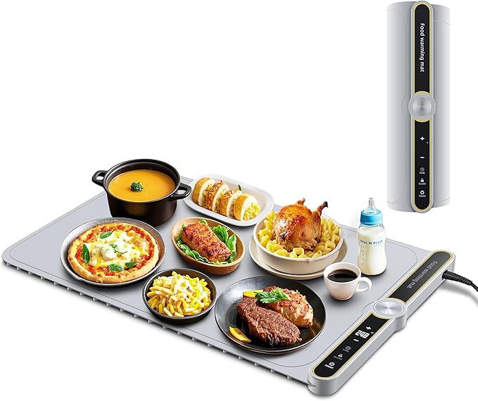 Westmark Calientaplatos Con Portavelas – Acero Inoxidable, Mantiene La Comida Caliente En La Mesa (24x12x5.2 Cm)
