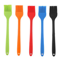 Pinceau à huile en silicone de haute qualité, résistant à la chaleur, design moderne, compatible micro-ondes, options personnalisables, pour la cuisine quotidienne