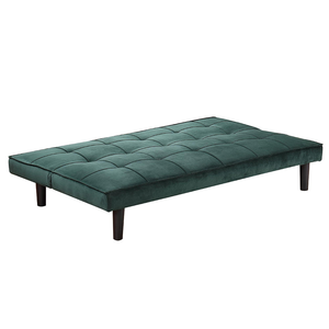 Sofá <span class=keywords><strong>Cama</strong></span> Futón Multifuncional Moderno, Convertible, Plegable, Sin Brazos, Fácil de Limpiar, Mueble para Sala de Estar o Dormitorio - Product Image 2