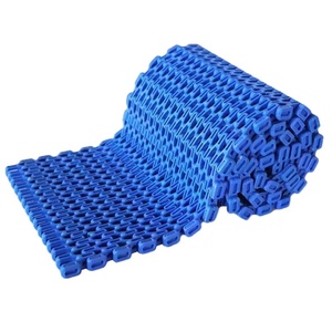7100 Food Grade Actuator 25.4 Pitch Pom/PP Mesh Belt Module Turning Flat Mesh Belt for Conveyor Application - Product Image 2