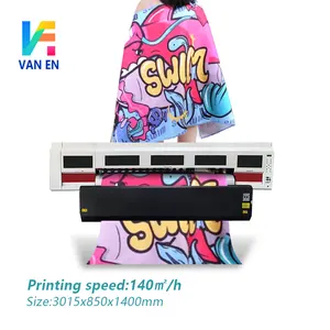 Nouveau pas cher personnalisé 24 44 pouces 110 cm Epson170 imprimante à sublimation couleur du monde imprimante à jet d'encre pour tissu