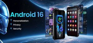 Teléfono Inteligente Resistente LAGENIO, Compatible con ESIM, 12000mAh, Cámara de 64MP, NFC, 8+256GB, Android 16, Linterna para Camping, Rhino 1 Pro - Product Image 4