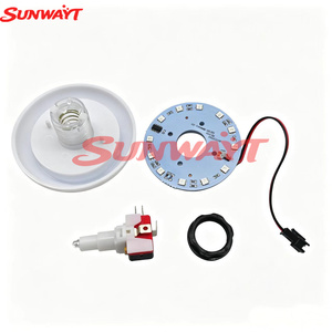 Boutons poussoirs d'arcade LED ronds éclairés de 85 mm 12 V, bouton RGB clignotant pour machine à griffes, pour machine à monnayeur pour enfants - Product Image 5
