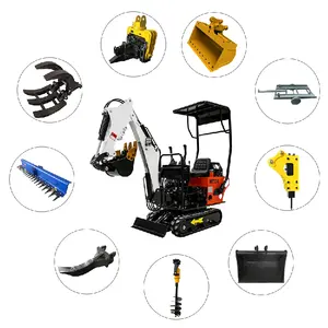 Tigarl New Cheap Crawler 1 Ton Price List High Quality Mining Mini Excavator Mini Excavator For Mini Excavator