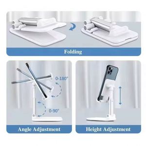 Soporte Plegable Ajustable para Teléfono Celular, de Plástico y Aluminio, con Logotipo Personalizado, para Regalo Promocional al por Mayor - Product Image 4