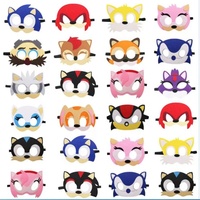 Masque pour les yeux en feutre personnalisé pour Noël Pâques Halloween Personnage de dessin animé Animaux Masques de fête pour enfants Masque facial en feutre
