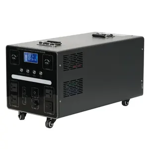 Powerful portable power station solar generator 5000w solar power station portable for Europe