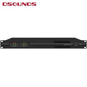 Amplificador de potencia Clase D de 2 canales de alta fidelidad Amplificador 1U 2x350W Amplificadores baratos pero de calidad - Product Image 3