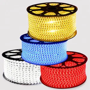 50m 100m one roll smd 5050 2835 high quality 220v ac led strip