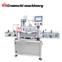 Machine de scellage automatique à écran tactile pneumatique haute efficacité en acier inoxydable pour tubes de papier, feuilles de thé et chips de pommes de terre, certifiée CE