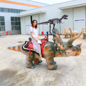 Dinosaurio Andante para Centros Comerciales, Atracción Animatrónica Mecánica Eléctrica, Dinosaurios de Tamaño Real, Dinosaurio Tribal - Product Image 2