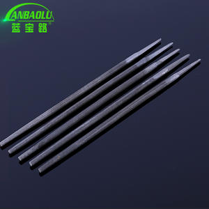 Lima redonda Lanbaolu de 150 mm y 5 mm con doble raya, corte bastardo, patrón americano, para metales no ferrosos - Product Image 3